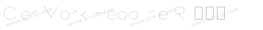 Cler Mark Headline R字体转换